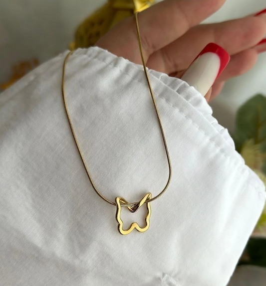 Anti Tarnish Butterfly Shaped Pendant