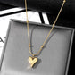 Anti Tarnish Heart Shape Pendent with Ball Chain