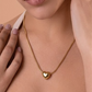 Anti tarnish Solid Heart Shaped Pendant
