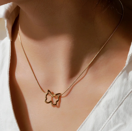 Anti Tarnish Butterfly Shaped Pendant